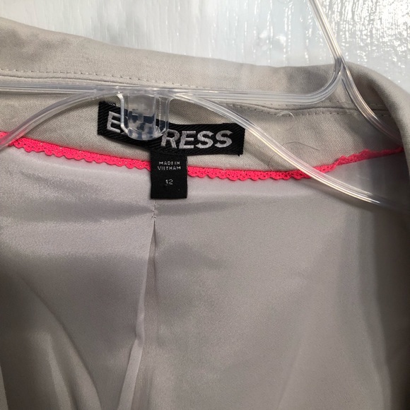 Cream Jacket/Blazer from Express - Picture 2 of 2